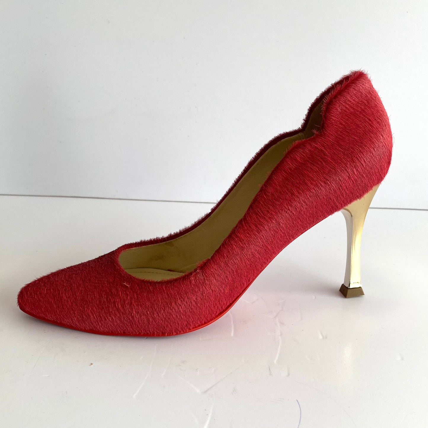 Zapato de Vestir Pelo - Fuscia