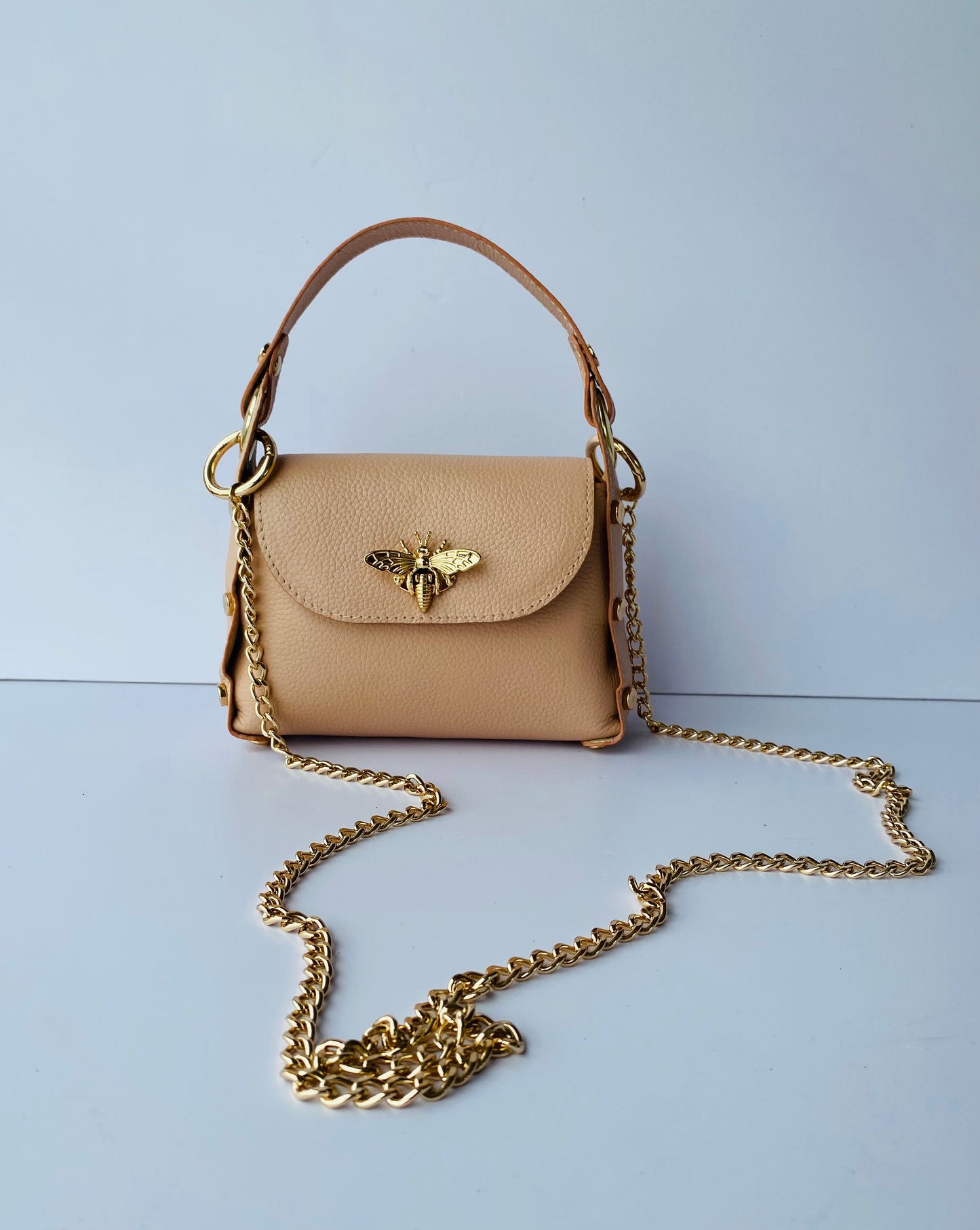 Mini Bag Bee Queen - Beige