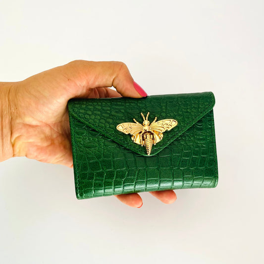 Bee Queen Wallet - Green