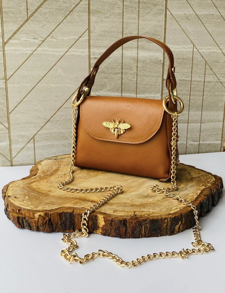 Mini Bag Bee Queen - Camel