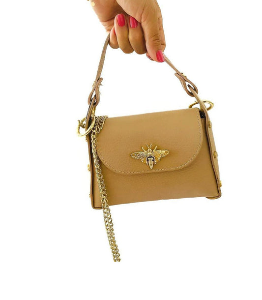 Mini Bag Bee Queen - Beige